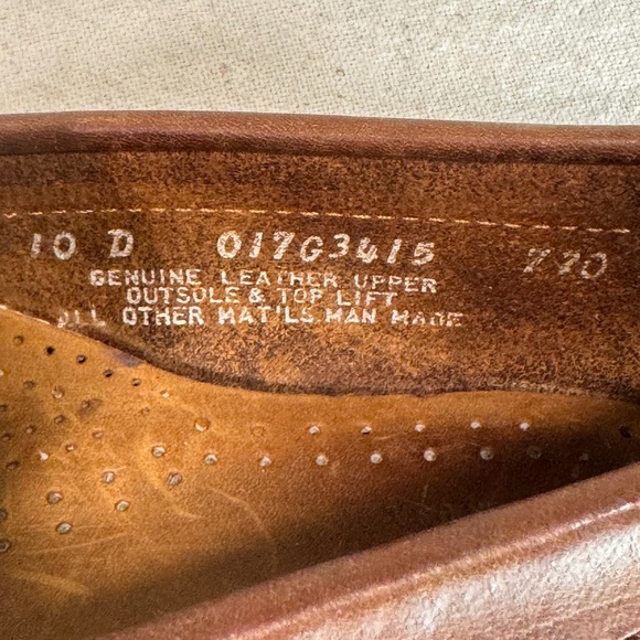 Vintage G.H. Bass & Co. Tassel Weejuns Mens Size 10D main image 5